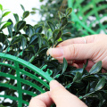 Boule verte artificielle de décoration de parc de jardin extérieur pour le balcon